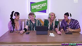 Little puck chats naughty podcast vibes with stepson mike and guests madison blaze jimmy today