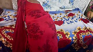 desi indian big ass bhabhi fucked doggystyle by husband in closeup dirty talk