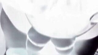 horror porn unfolds with bbw milf babysitter's anal creampie on halloween night