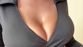 i'm obsessed with my stepmom's massive tits spilling from her panties