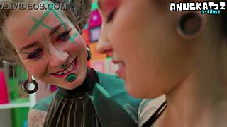 i love fisting goth lesbian's ass till she squirts wild in latex heels