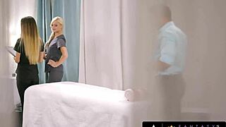 Morgan Rain's Secret Fantasy Massage Slips Past Boss's Watch