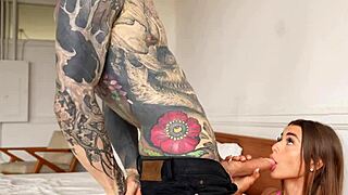 Petite nikki nicole rides cock to passionate creampie with deepthroat licks