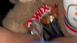 damn this saudi virgin teen 18+ goes wild with food fetish masturbation in beverly hills los angeles usa... kinky arab snowwhite full video! 🔥🍔