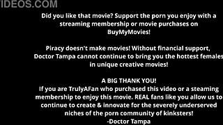 Freshman destiny squirms under nurse's mandatory hitachi wand orgasm