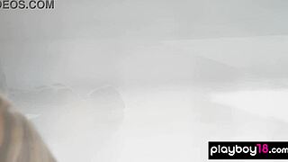 Big-Boobed Blonde Anna Sophia Berglund's Naughty Reveal