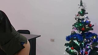 stepmom pussy slammed balls deep all christmas long in taboo frenzy