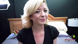 lovely skinny blonde keyton bends over takes anal pounding ends with warm creampie