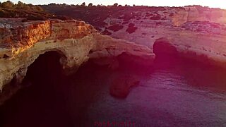 stepsister sucks monster cock deep outdoors public morning then swallows cumshot