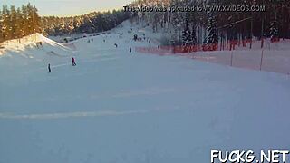 Fucking Naughty Mature Euro Teen's Pink Pussy Hard On Camera