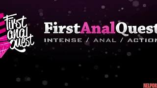 curious young european teen and her russian boyfriend explore anal in sneaky positions
