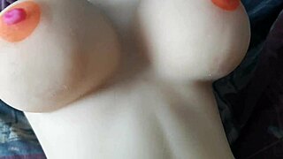 Pink pussy slurps big wet cock in bedroom creampie