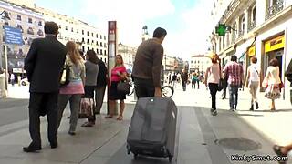 i couldn't believe how they paraded that spanish slut bound through public streets for all to see