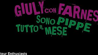 Giuly And Farnese Take Double Anal Penetration And Cum-Filled Blowjobs All Month