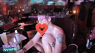 hey, check out this horny short-haired girlfriend fingering her wet pussy on cam