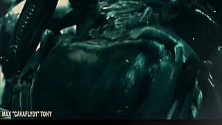 alien monsters ravage big tits and asses in epic hmv blowjob compilation!