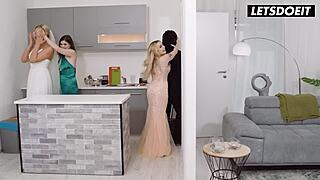 Dirty sluts, ride that BBC on your wedding day!