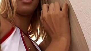 sexy milf lesbians finger asses deepthroat and fuck in fishnets on bed
