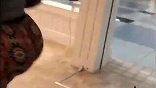 she bends over slowly revealing that massive fat ass begging to be licked silly