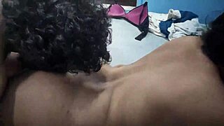 OMG first time anal fuck at home, bent over getting that big cock deep while hubby watches?!