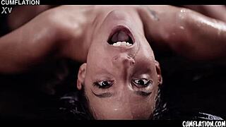 amirah adara begs for anal creampie filling her up with cum till bloated