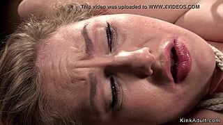 California Babe Hogtied And Vibrated In Tight Bondage