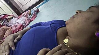 OMG first time anal fuck at home, bent over getting that big cock deep while hubby watches?!