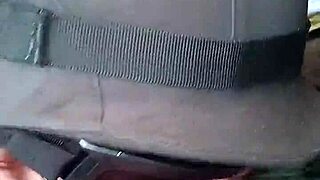 militar chupa verga enorme de comandante latina close-up con squirt y gaping pussy en lingerie