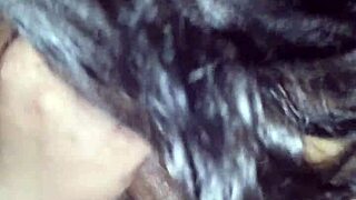 I adore sucking this fat Filipina's Asian dick handjob style