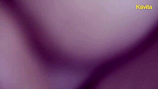 Desi indian kavita moans during close-up creampie fuck pussy licking and blowjob session