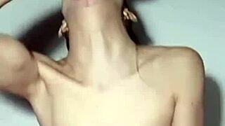 whoa this gagging latina from argentina takes it deep in her throat