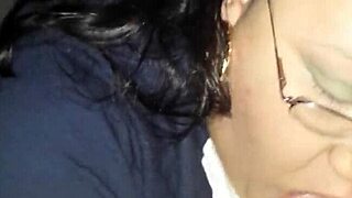 I adore sucking this fat Filipina's Asian dick handjob style