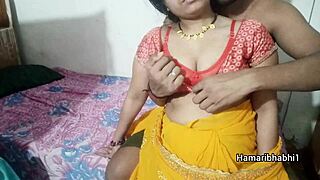 hot indian bhabhi i lift her saree n fuck her mast chudai style desi
