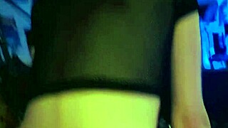 Winner claims her tattooed ass after nightclub thong ride on monster cock in 4k