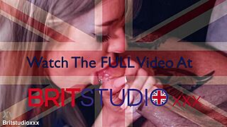 British Nurse Slurps Patient's Cock in Sloppy Deepthroat!