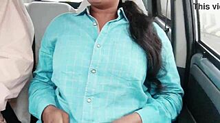 teen girl moans in uncle's car sex with telugu dirty talk