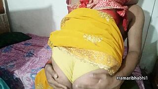 hot indian bhabhi i lift her saree n fuck her mast chudai style desi