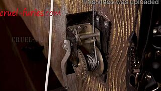 two kinky latex mistresses handcuff and slap kick small cock in extreme femdom bdsm session 😈🔥👠