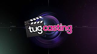 Daya dare strokes cock wildly in tug casting audition interview