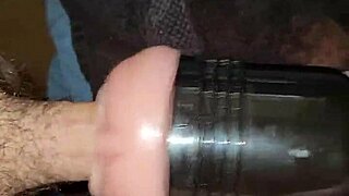 Hey watch this fleshlight stroke session it's so damn hot 🔥💦