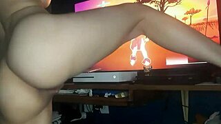 Watch This Perfect Latina Teen's Wet Ass Dance Before Anal Toy Play!