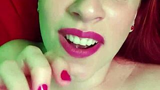 this hot redhead argentina chick laughs at your tiny dick then makes you jerk it off with joi commands