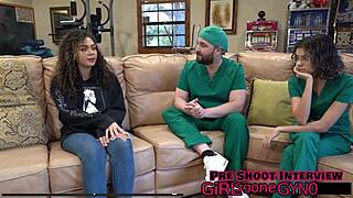 mara luv's backstage second opinion in latex gloves fetish