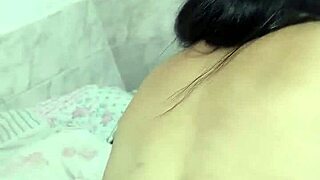 brazilian milf obsessed with your vids wants to film but never gave ass - naughty arm enters her tight hole