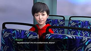 Zoe flashes big tits on public bus then takes monster cock from friend part 3 🎉🍆