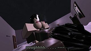 big tits black cowgirl rides deepthroat titty fuck femdom cock roblox rule34