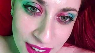 this hot redhead argentina chick laughs at your tiny dick then makes you jerk it off with joi commands