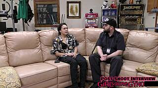 mara luv's backstage second opinion in latex gloves fetish