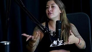 Watch safada damiana's wild interview full of group humiliation lingerie toys and vovô moai
