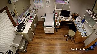 backstage lilith rose blindfolded in latex gets slapped n spread wide